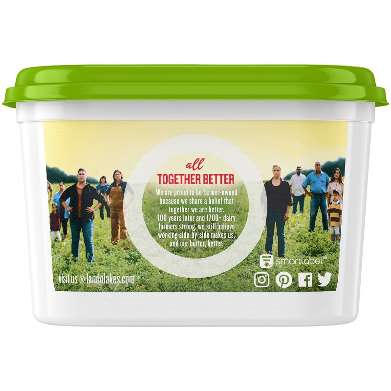 Land O Lakes Spreadable Butter with Olive Oil & Sea Salt - 7oz