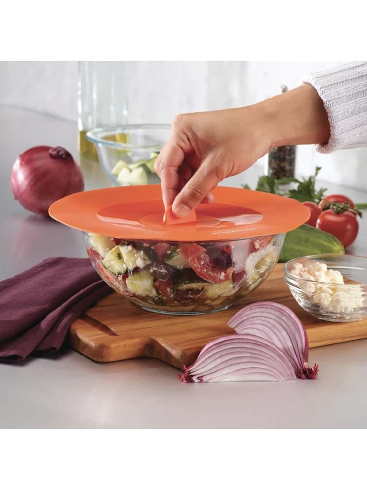 Meyer Silicone Suction Lid 29cm - Food Freshness Saver Cover