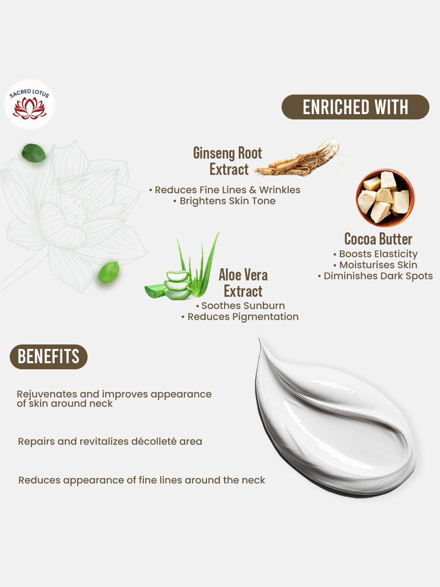 Mitchell USA Anti-Aging Neck Cream - 50 gm