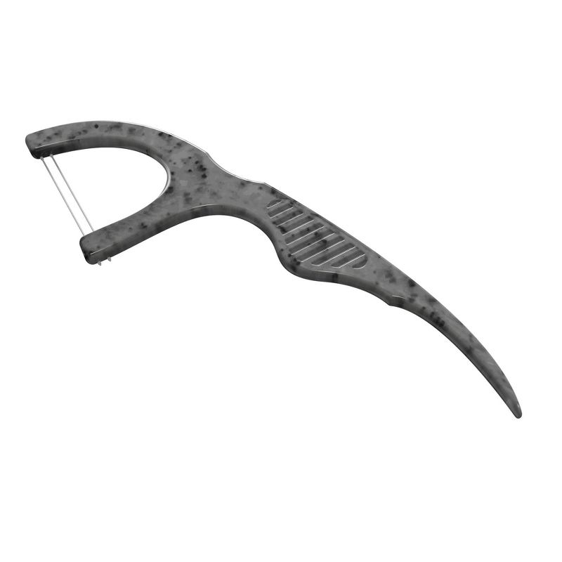 The Humble Co. Dental Floss Picks Charcoal - 4pk