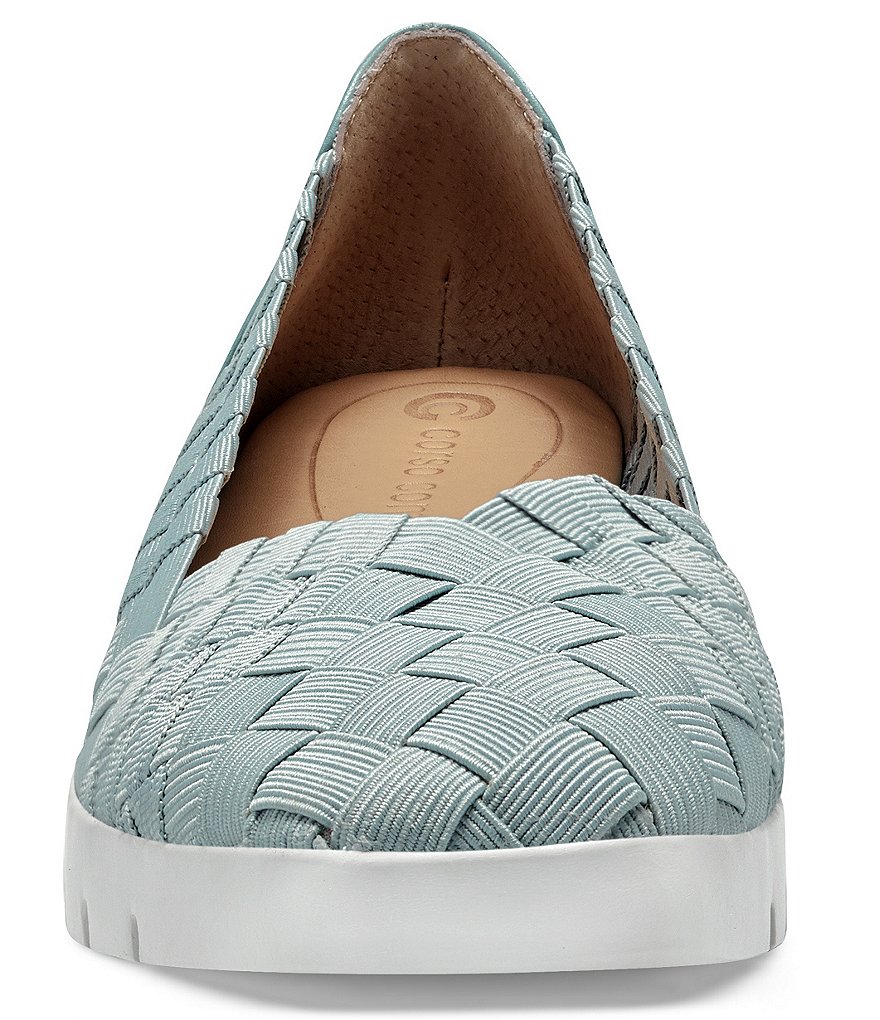 CC Corso Como Illana Woven Elastic Wedge Slip-Ons