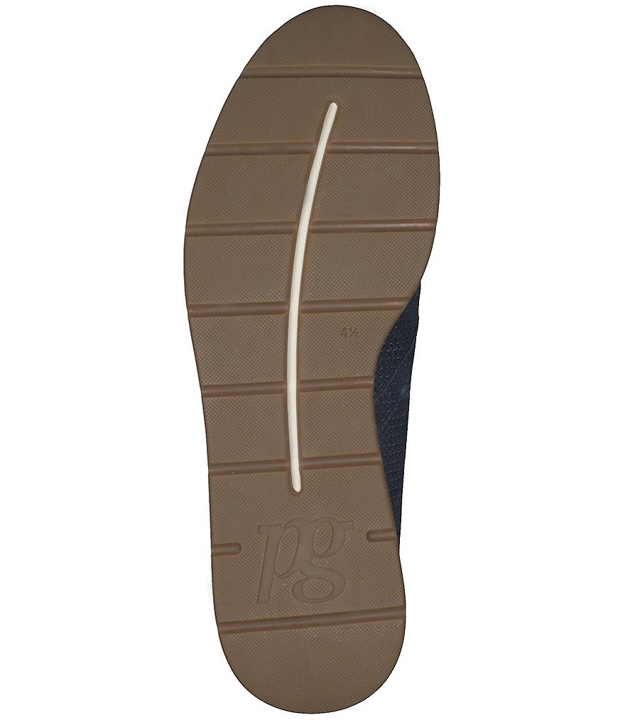 Paul Green Isabella Woven Nubuck Leather Oxford Sneakers