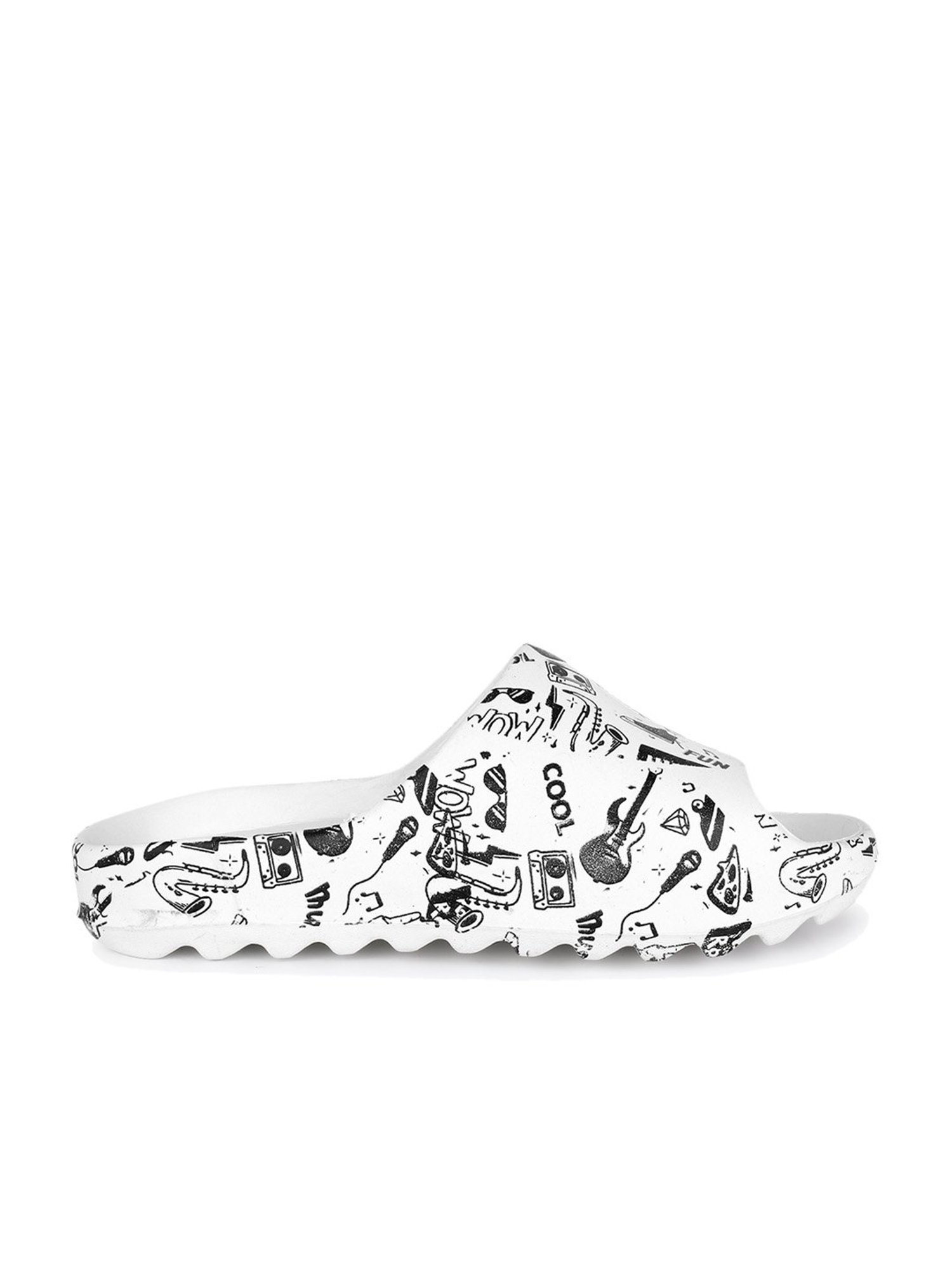Pampy Angel Men's White Slides
