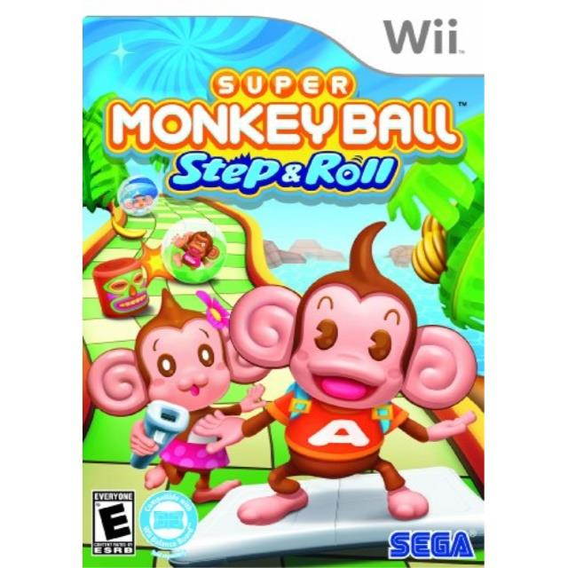super monkey ball: step & roll  nintendo wii