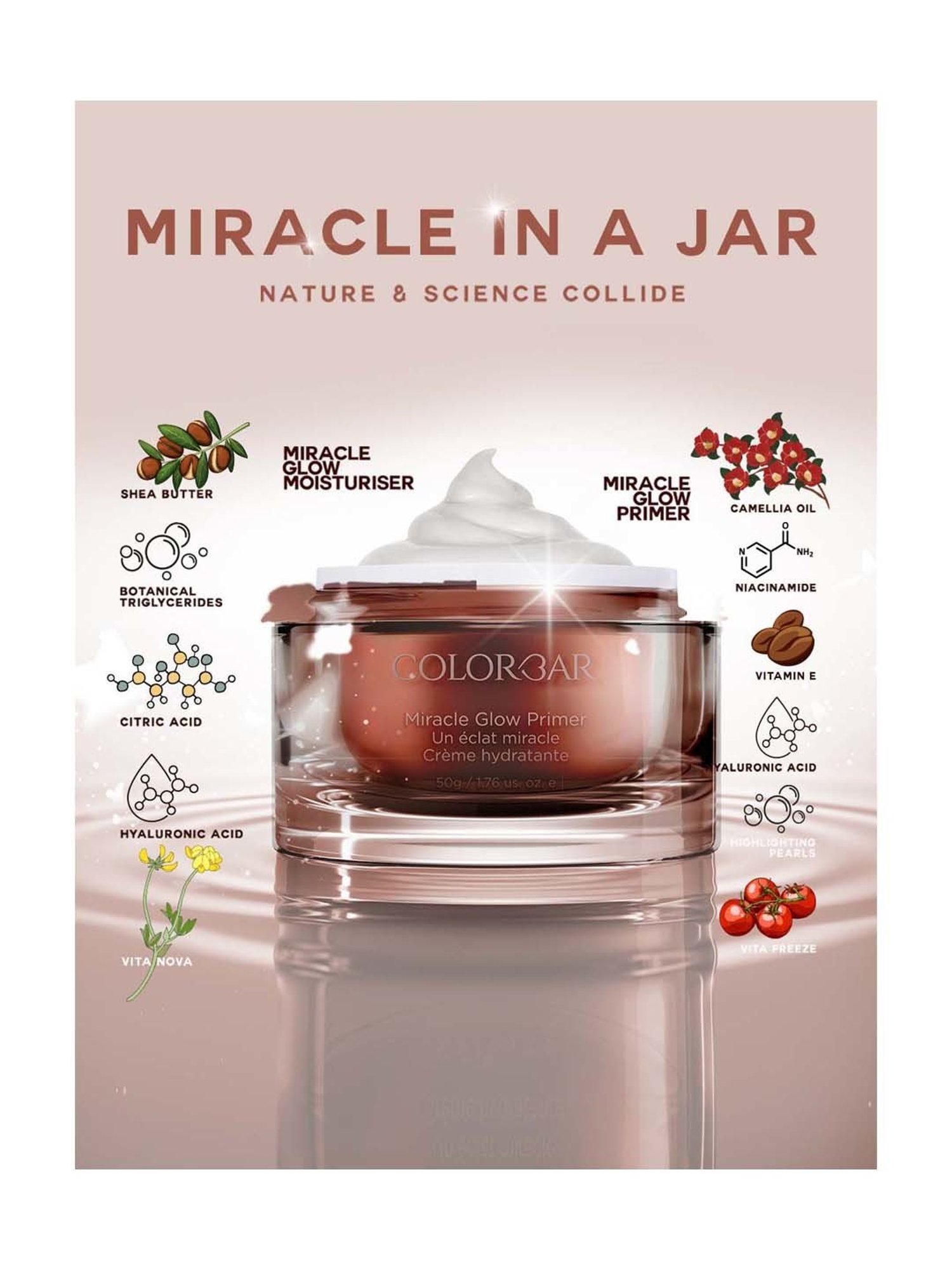 Colorbar Miracle Glow Primer Miracle Glow Primer - 50 gm