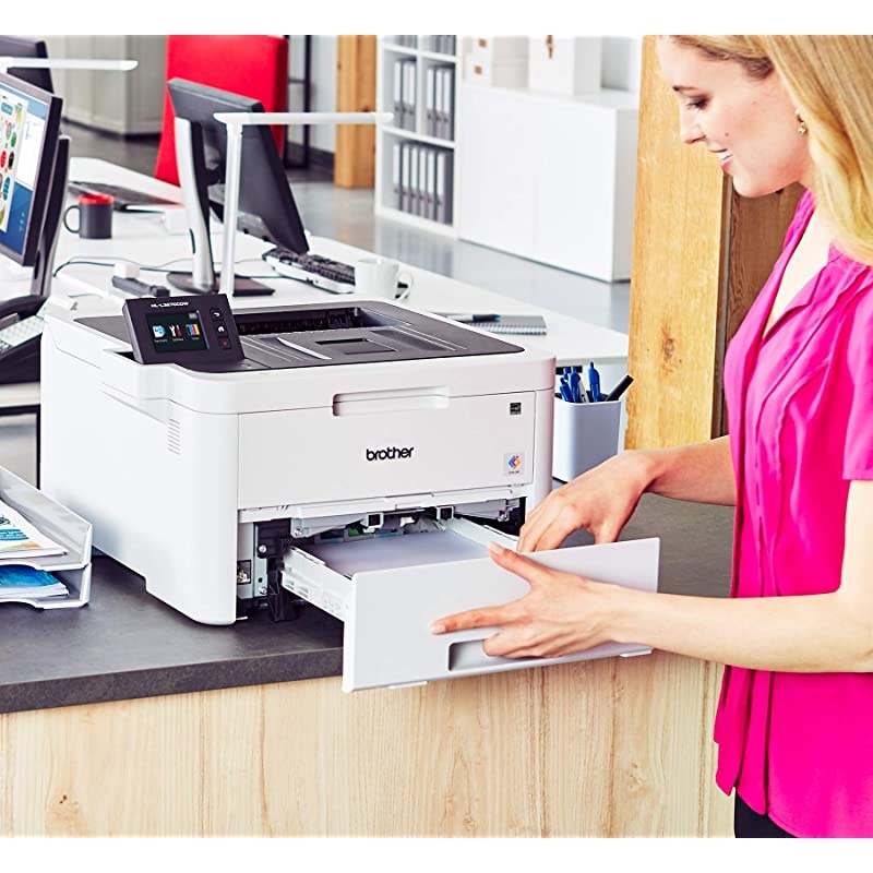 HL-L3270CDW Compact Wireless Digital Color Printer with NFC, Mobile Device and Duplex Printing - Ideal for Home and Small Office Use,  Dash Replenishment Ready