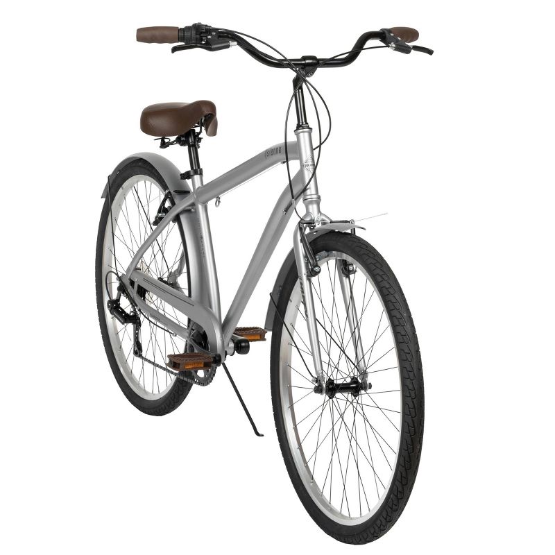Huffy Men's Sienna 27.5" Comfort Hybrid Bike - Silver
