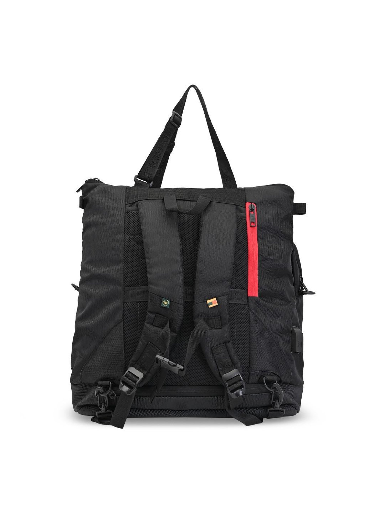 THE HOLISTIK Axis Black Medium Backpack - 29 Ltrs