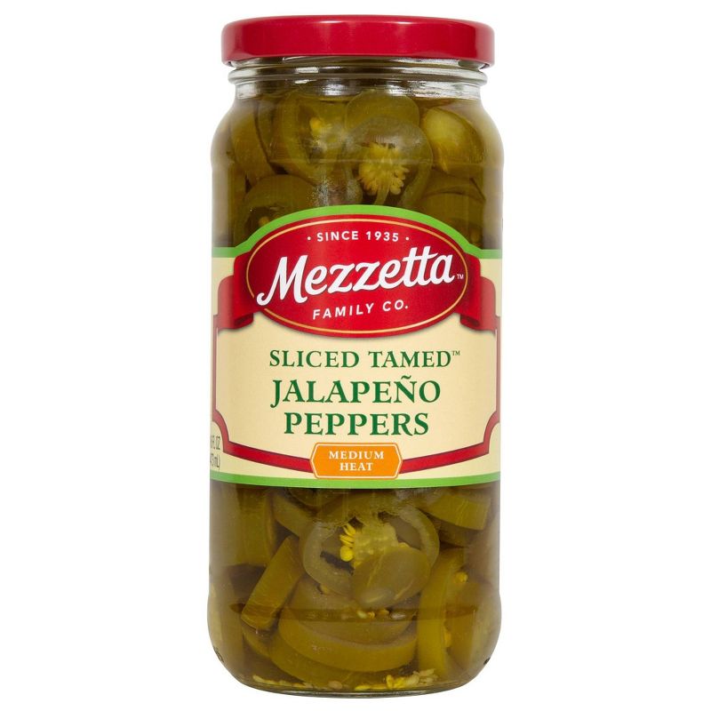 Mezzetta Deli-Sliced Tamed Jalapeno Peppers - 16oz