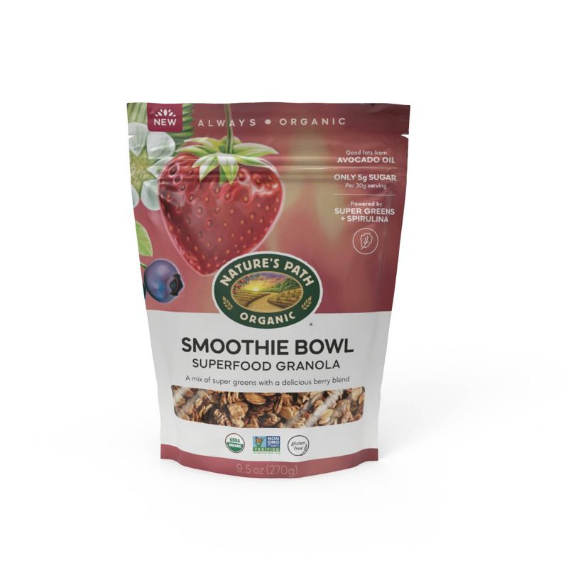 Nature's Path Smoothie Bowl Superfood Granola - 9.5oz