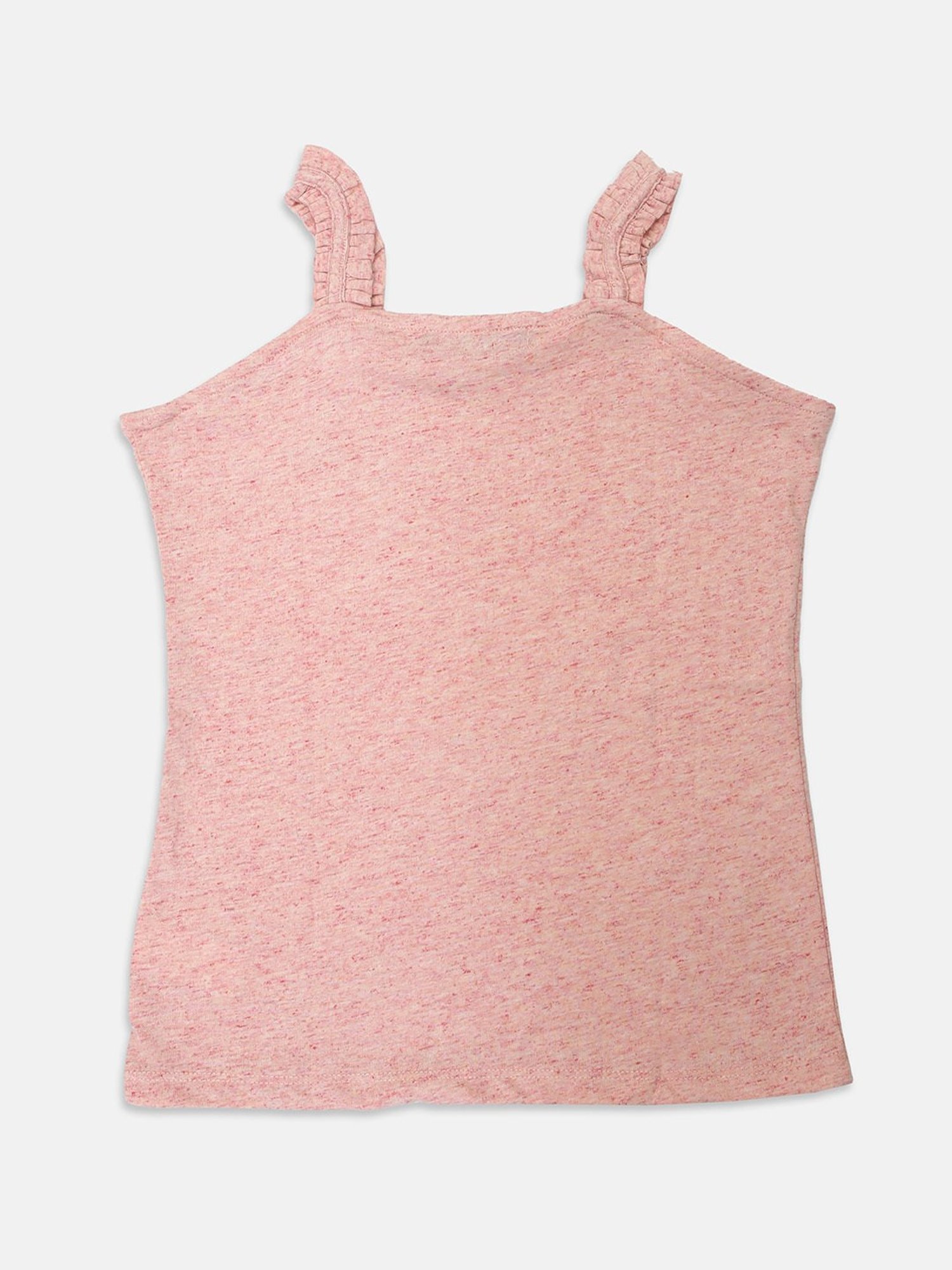 NINS MODA Kids Peach Textured Top