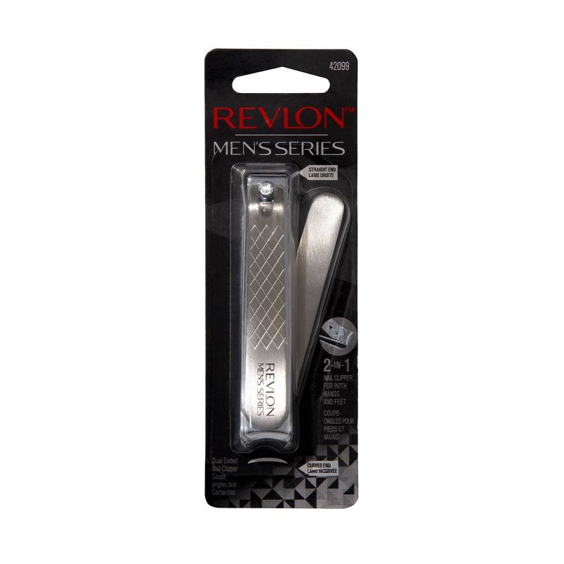 Revlon Men's Series Dual Ended Nail Clipper