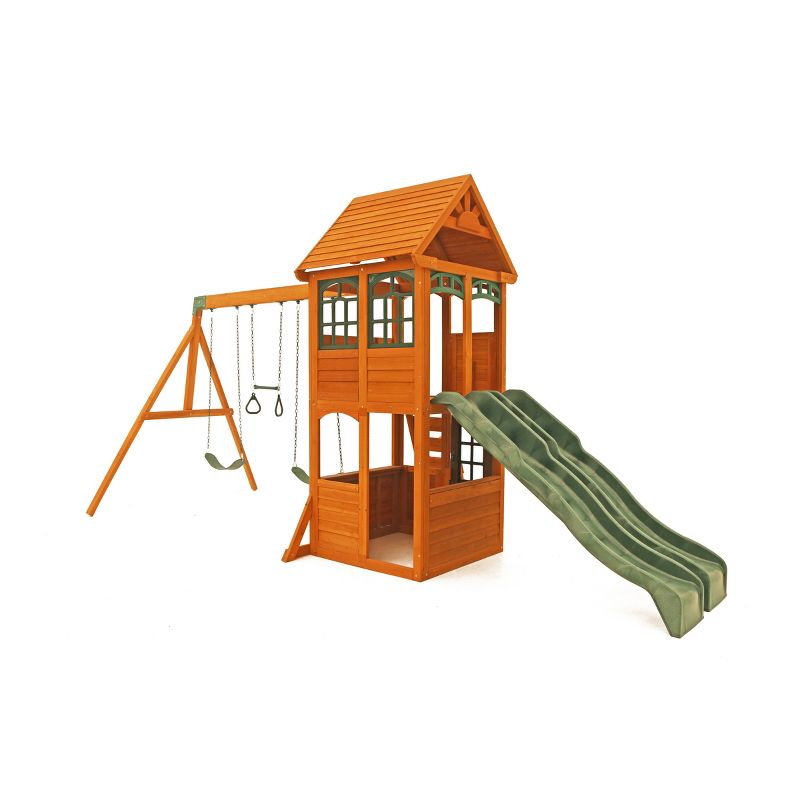 KidKraft Westbury Wooden Swing Set/Playset