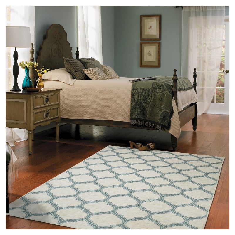 8'X10' Shapes Area Rug Aqua - Mohawk