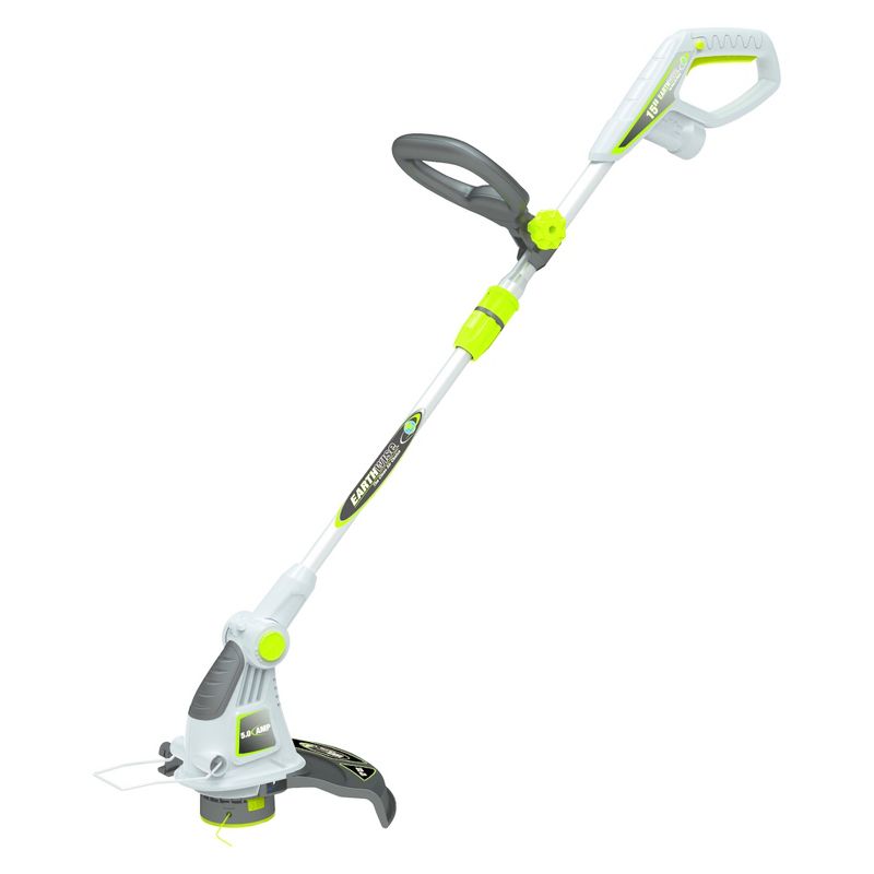 15" 120 Volts, 60Hz, 5 Amp, 600 Watts Corded String Trimmer - Gray - Earthwise