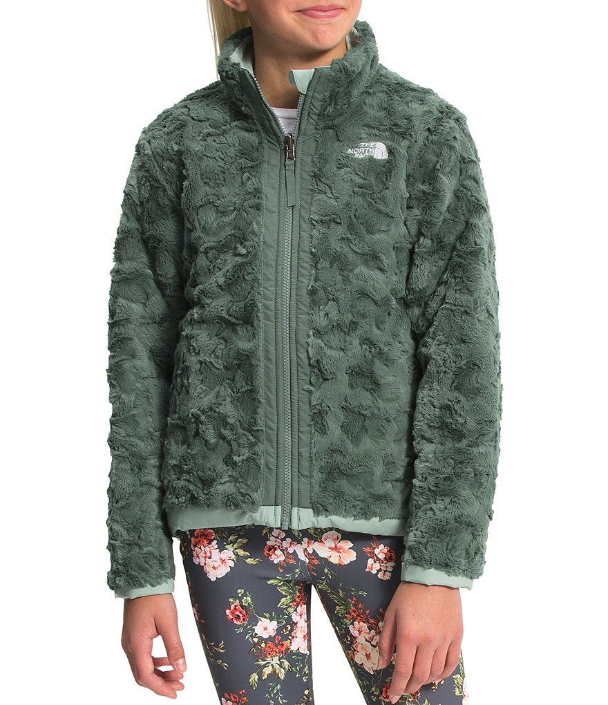 The North Face Little/Big Girls 5-18 Reversible Mossbud Swirl Jacket