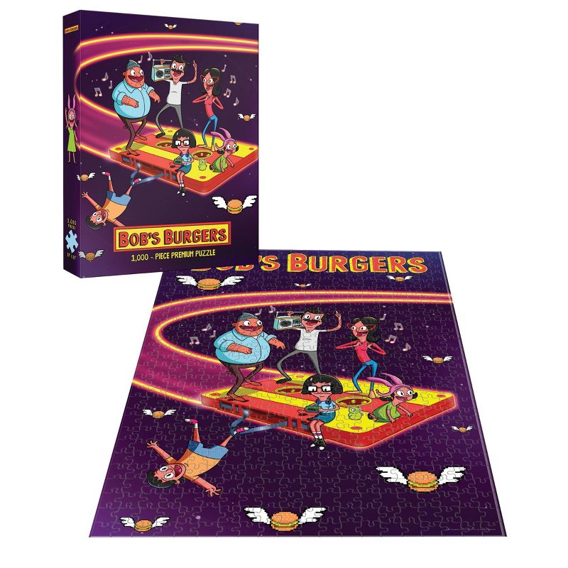 USAopoly Bob's Burger's: Belchers in Space Jigsaw Puzzle - 1000pc