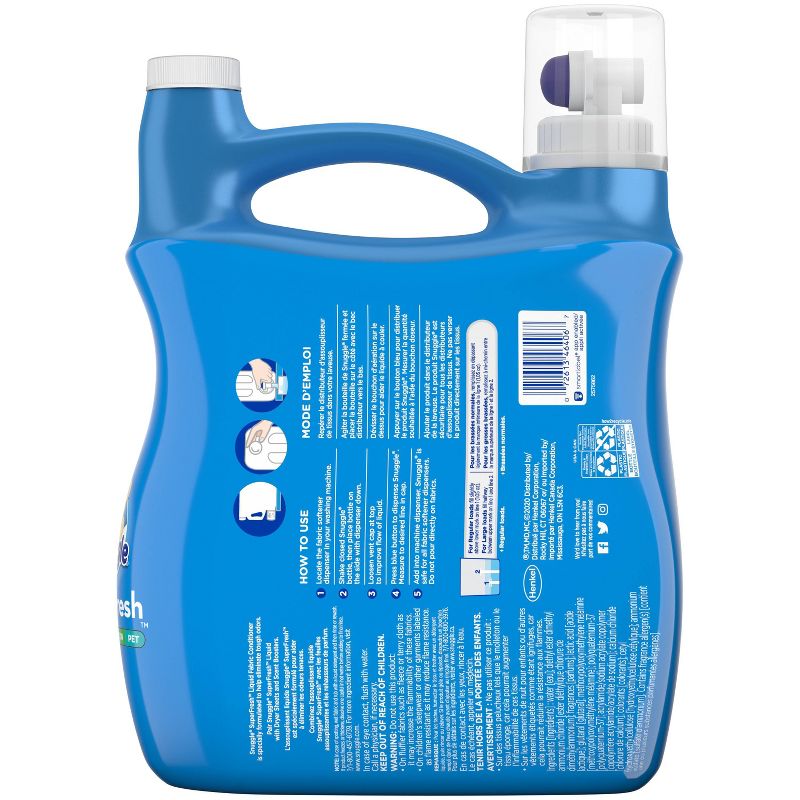 Snuggle PLUS SuperFresh Liquid Fabric Softener - 95 fl oz