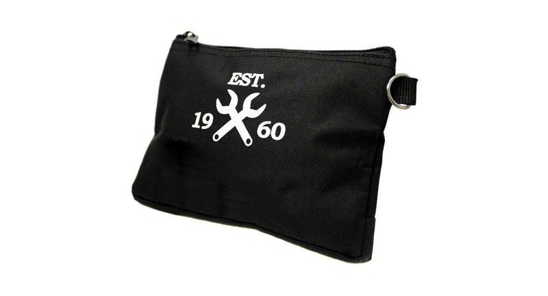 WESTWARD 32PJ42 Tool Bag, 600d Polyester, 1 Pockets, Black, 7" Height