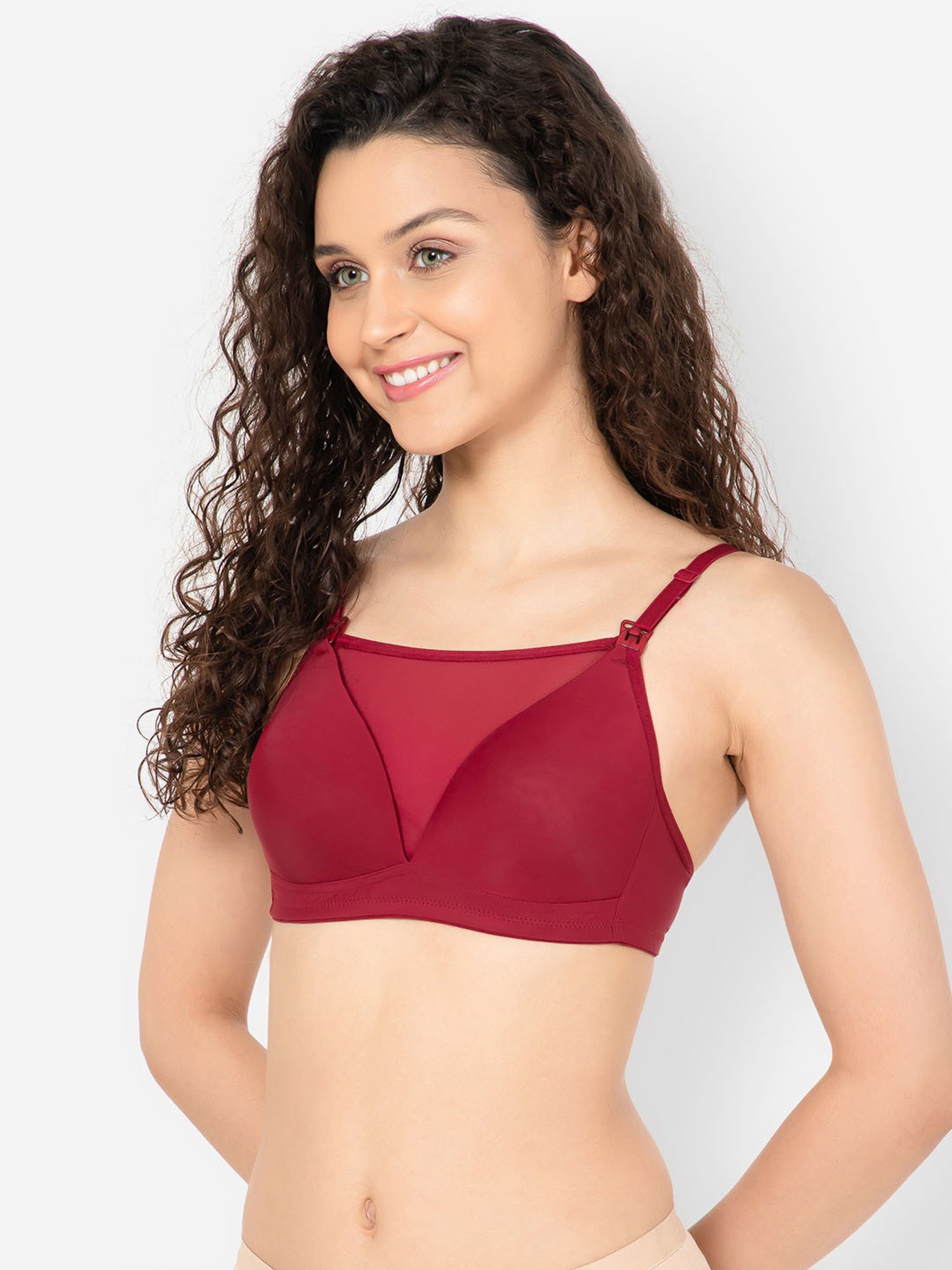 Mee Mee Pink Cotton Bra