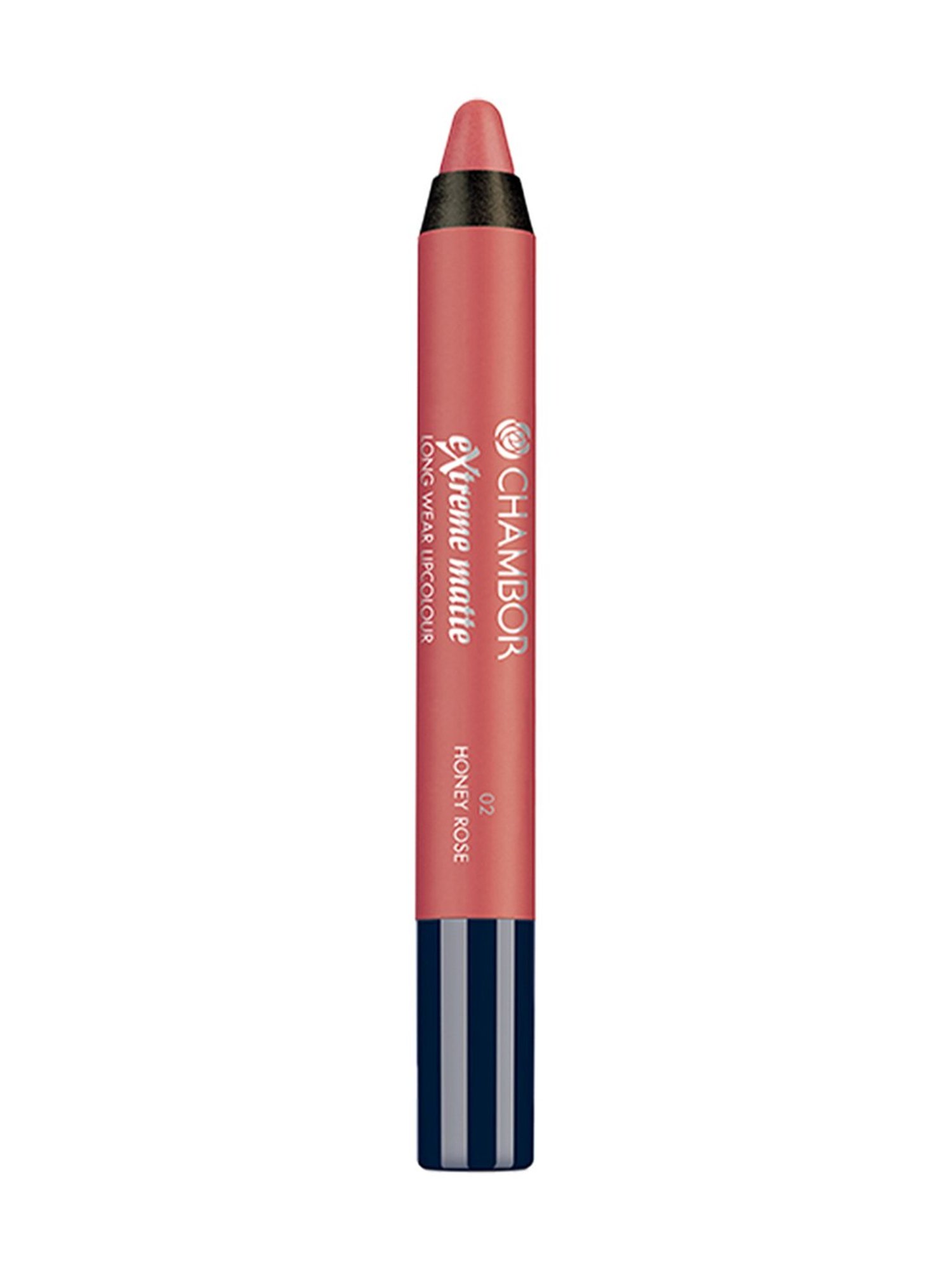 CHAMBOR Extreme Matte Long Wear Lipcolour 02 Honey Rose - 2.5 gm
