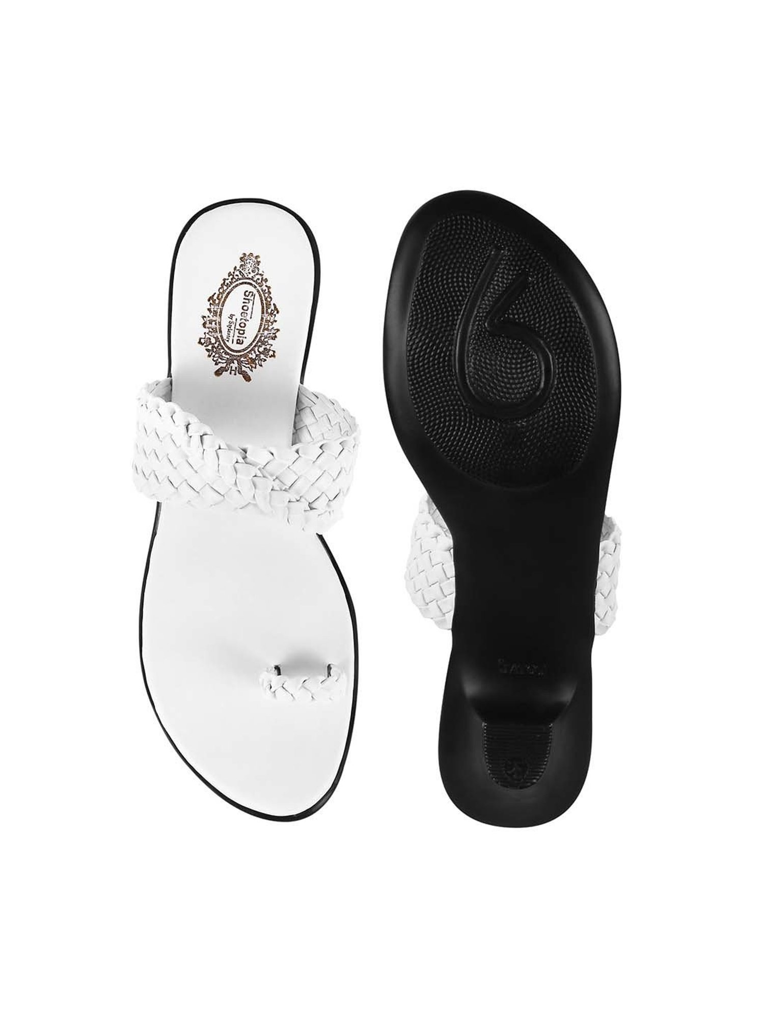 Shoetopia Kids Beige Toe Ring Sandals