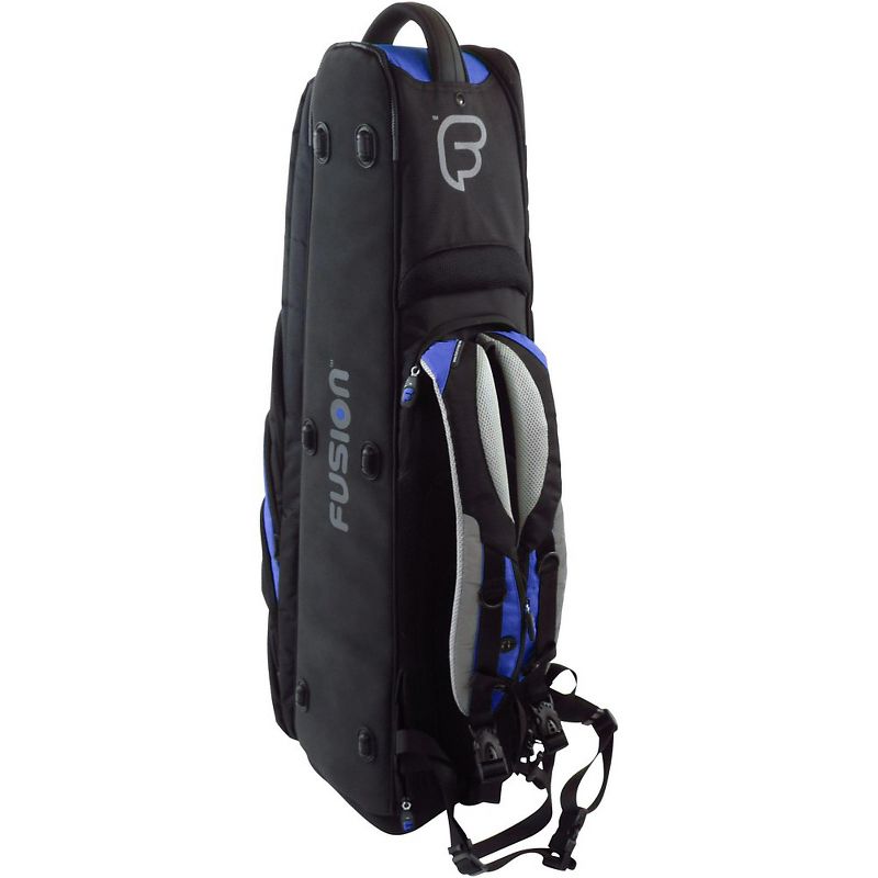 Fusion Premium Jazz Trombone Bag Black and Blue