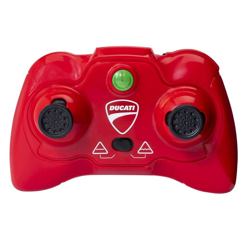 Upriser Ducati Authentic Panigale V4 S Remote Control Motorcycle with Removable Rider, Display Stand, and USB Charger, Red