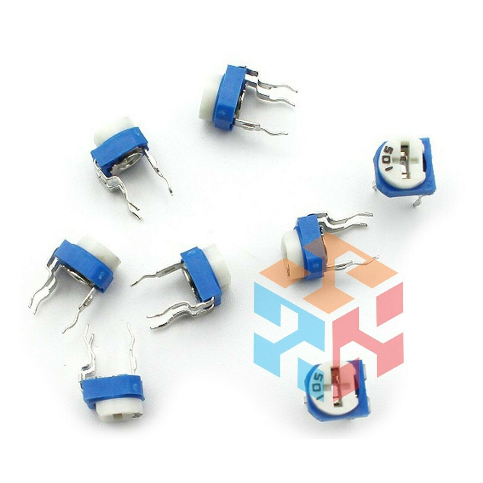 10pcs 20K ohm 203 Adjustable Resistor Trimmer Potentiometer RM065