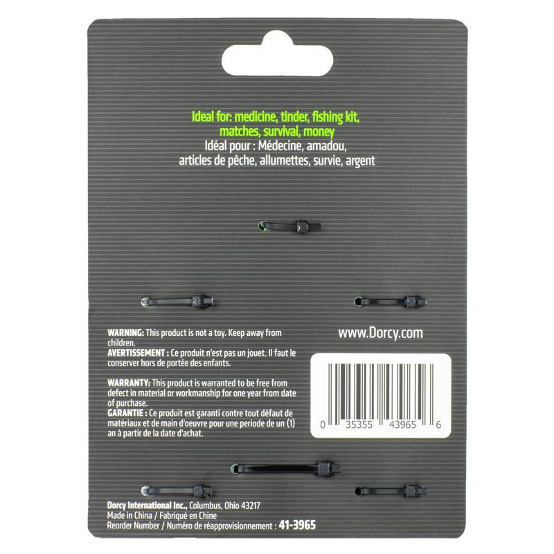 Dorcy Aluminum Stash Capsules - 3pk