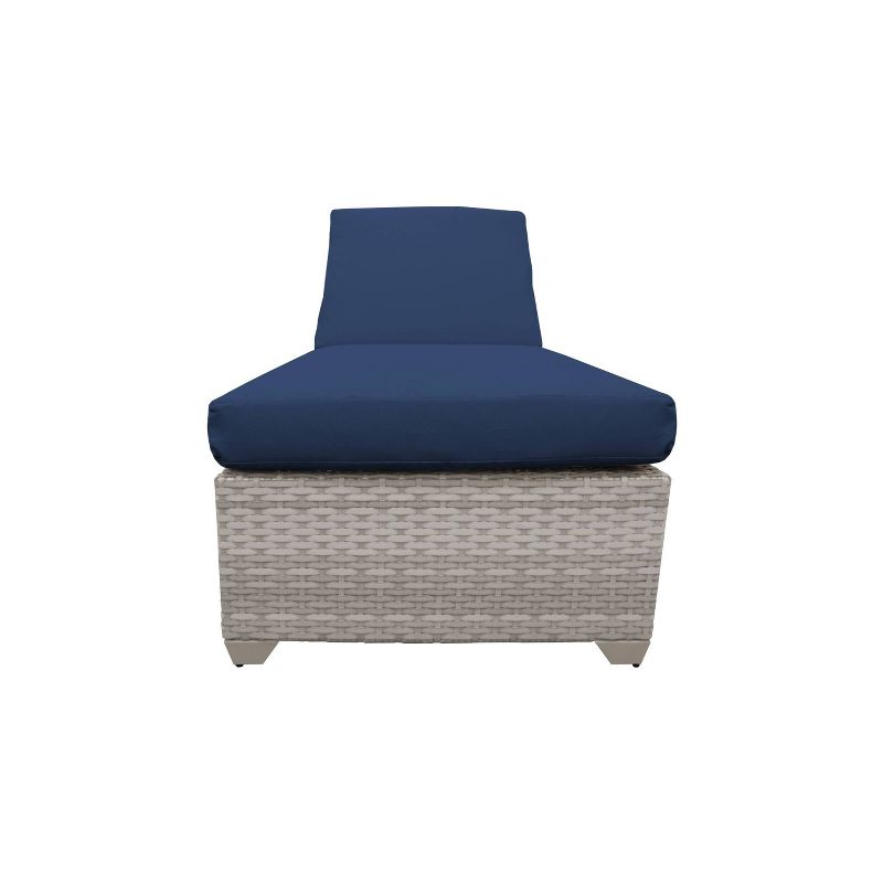 Fairmont 2pk Patio Chaise Lounges - Navy - TK Classics