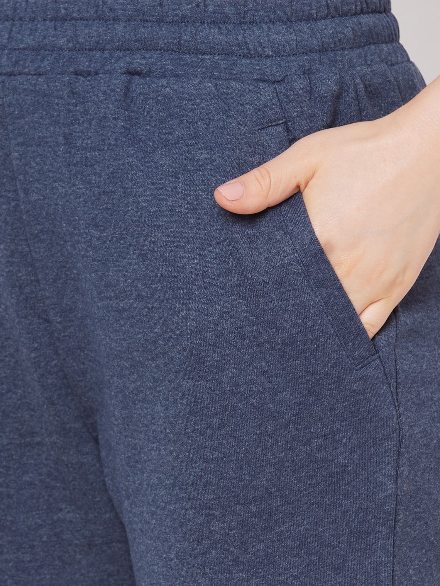 Mystere Paris Navy Graphic Print Joggers