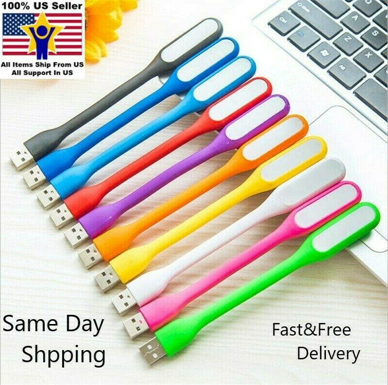 Flexible USB LED Light Lamp Computer Keyboard Study Reading Notebook Laptop PC