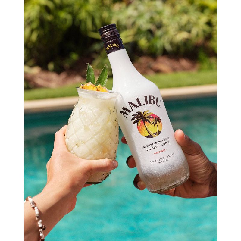 Malibu Coconut Caribbean Rum - 375ml Plastic Bottle