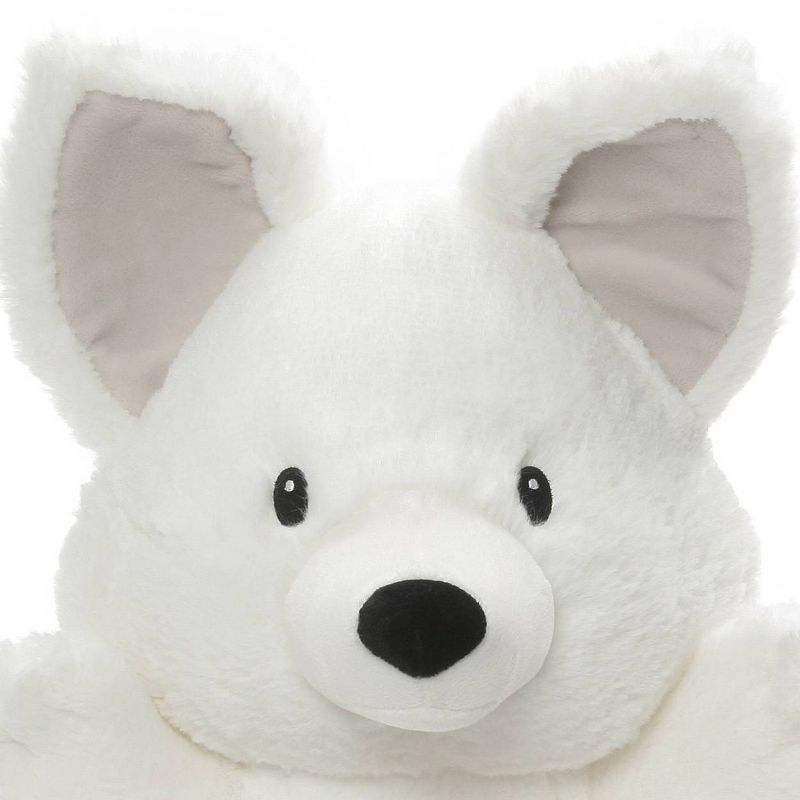 G by GUND Silly Pawz Arctic Fox Plush Stuffed Animal White 12"