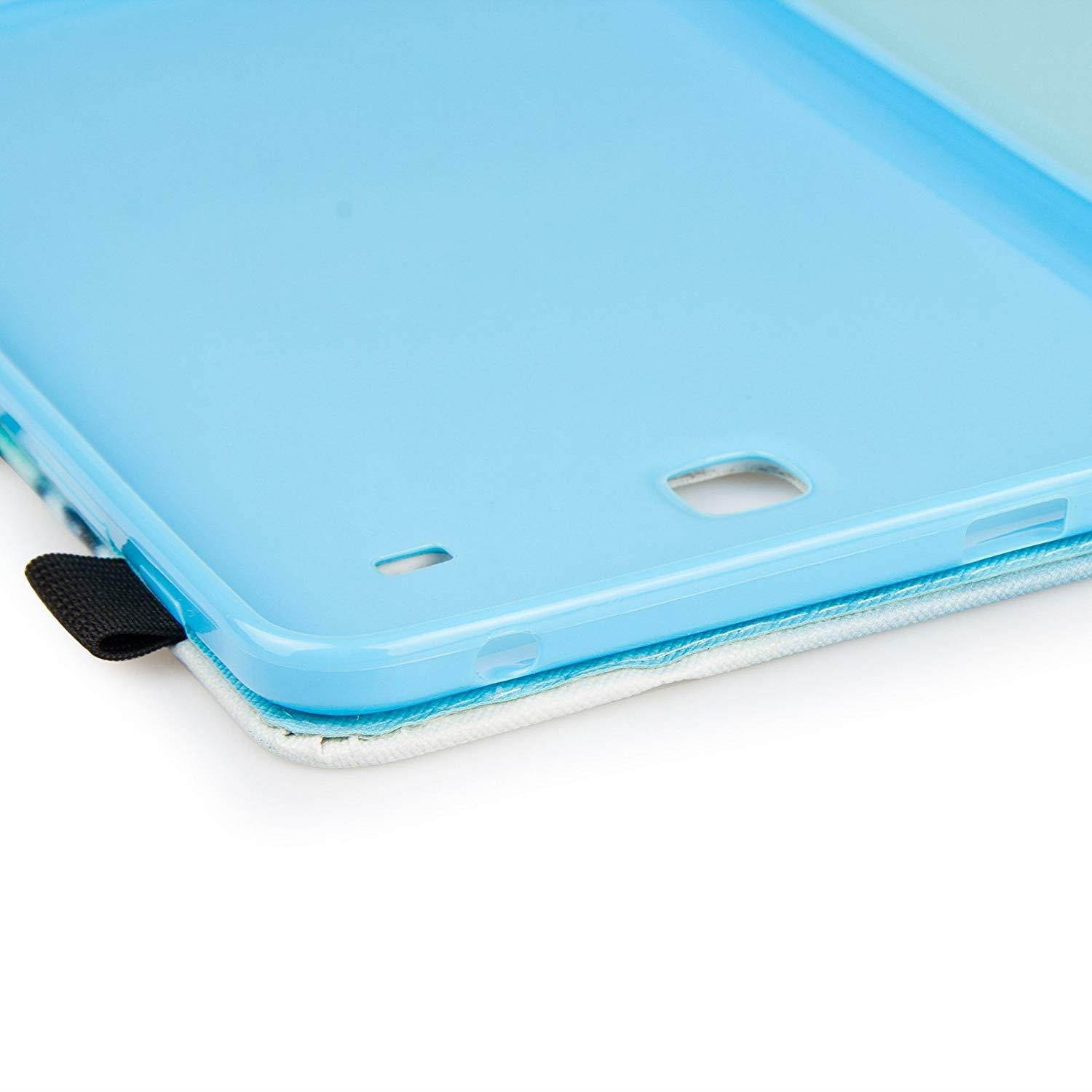 Tab E 8.0" Case, Samsung SM-T377a Case, Dteck PU Leather Flip Stand Case [Card Holder] Wallet Case Cover for Samsung Galaxy Tab E T377/T375 8.0 Inch Lite Series Tablet-Effiel Tower