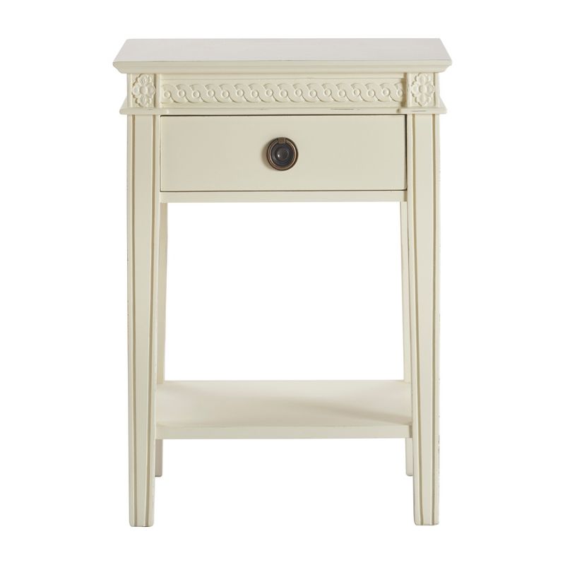 Westport Side Table Antique White - Finch