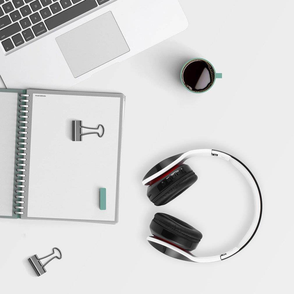 Foldable Stereo Wireless Headset A2DP Bluetooth Sports Headphones with Microphone Support Card Reading Function OY712