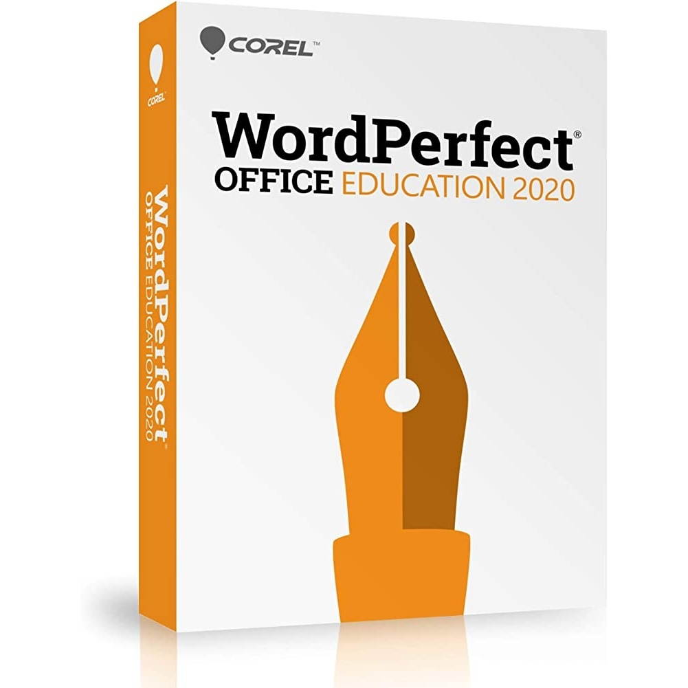 Corel WordPerfect Office 2020 Professional Box Pack 1 User WP2020PREFDVDAAM