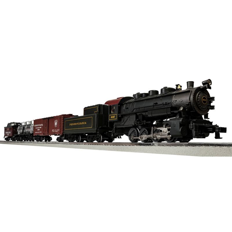Lionel Trains Pennsylvania Flyer Bluetooth 8-0 Freight Locomotive Train Set