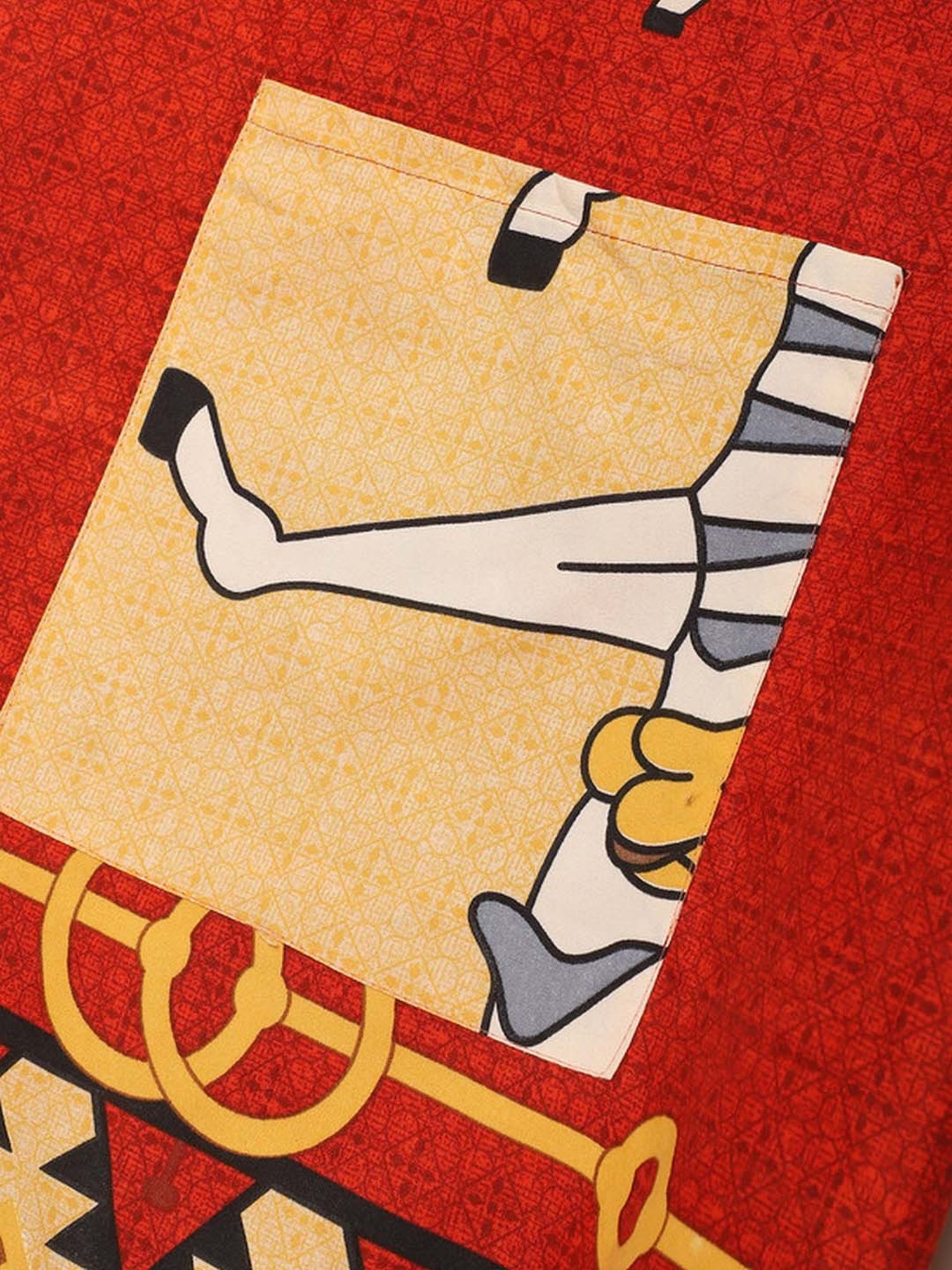 Dhrohar Multicolor Cotton 120 TC Apron - Set of 2