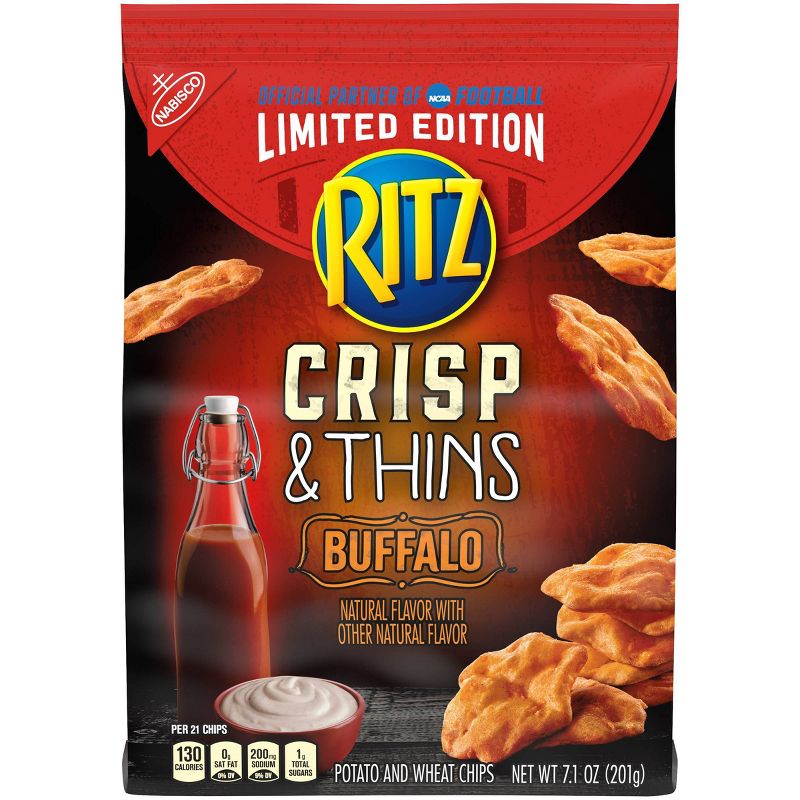 Ritz Crisp & Thins Buffalo Potato Chips - 7.1oz