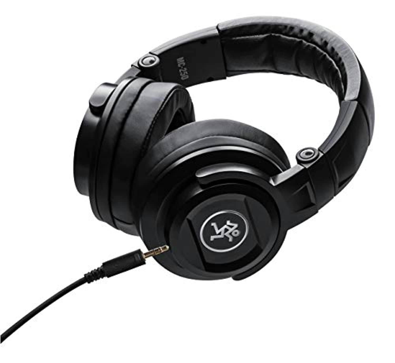 Mackie MC Series Professional Foldable Monitoring Closed-Back Headphones (MC-250) (2049420-00)
