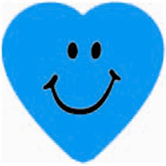 TREND ENTERPRISES INC. T-46080 HEART SMILES SUPERSHAPE SUPERSPOTS/ SHAPES STICKERS