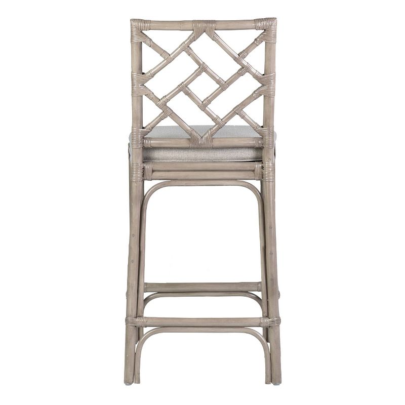 Stacie Rattan Barstool Light Brown - East At Main