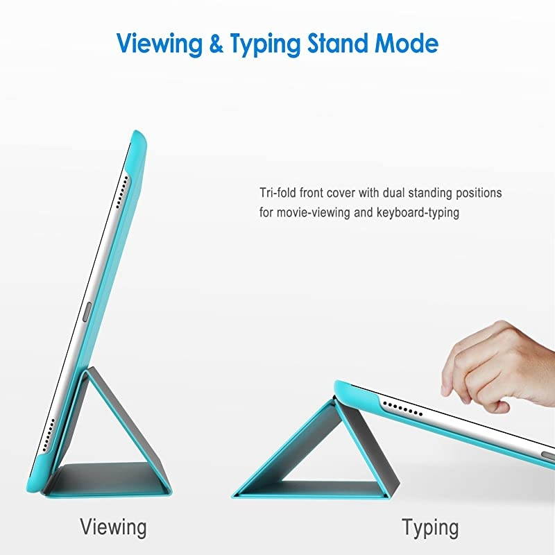 Case for iPad Pro 97Inch 2016 Model Smart Cover Auto WakeSleep Blue