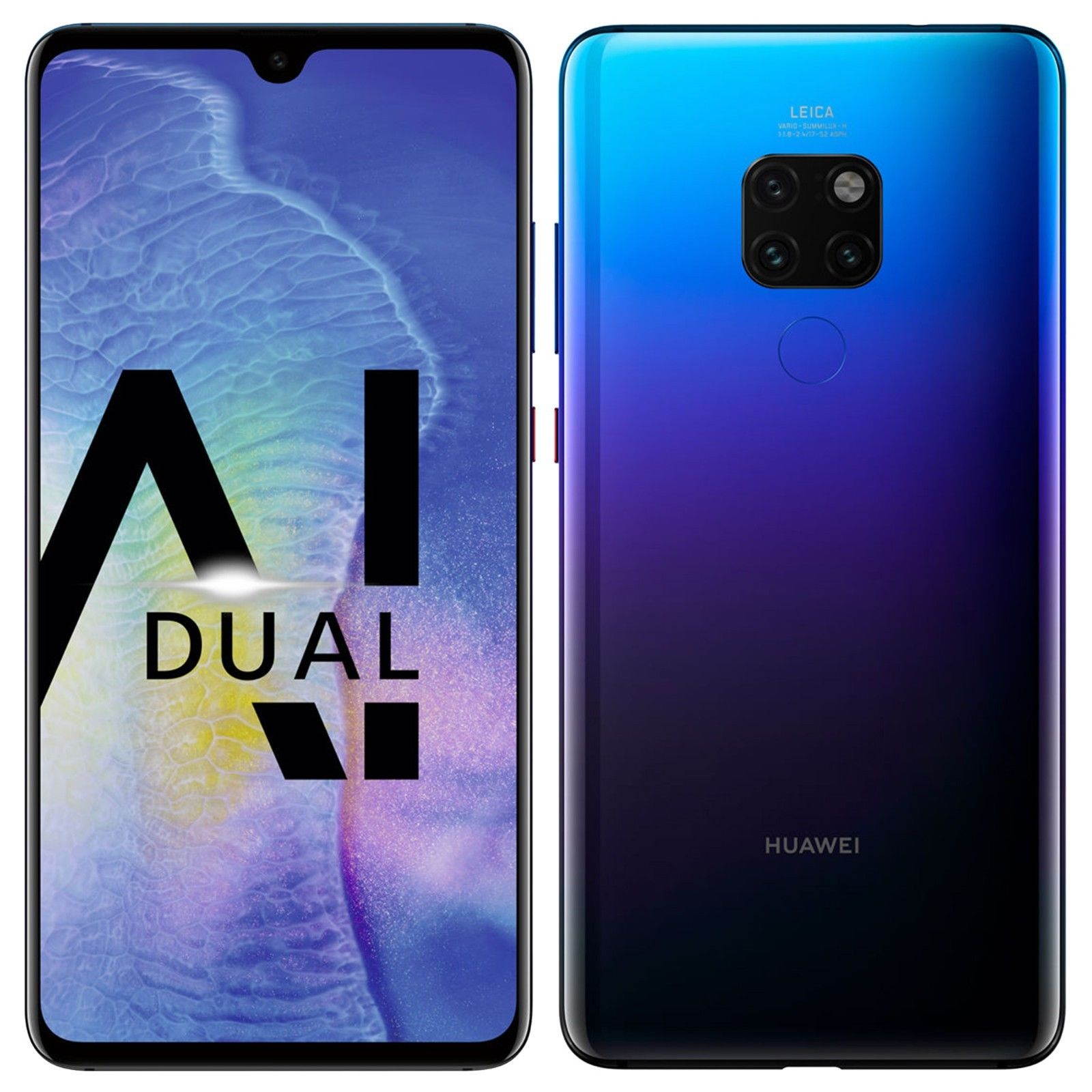 Huawei Mate 20 HMA-L29 Dual-SIM 128GB (No CDMA, GSM only) Factory Unlocked 4G Smartphone - Twilight