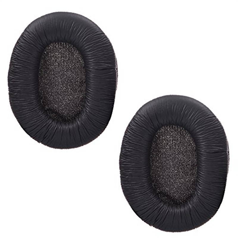 Cosmos &reg; 1 Pair Black Color Replacement Earpad Ear Pad Cushion for Sony MDR-7506 and MDR-V6 Headphones