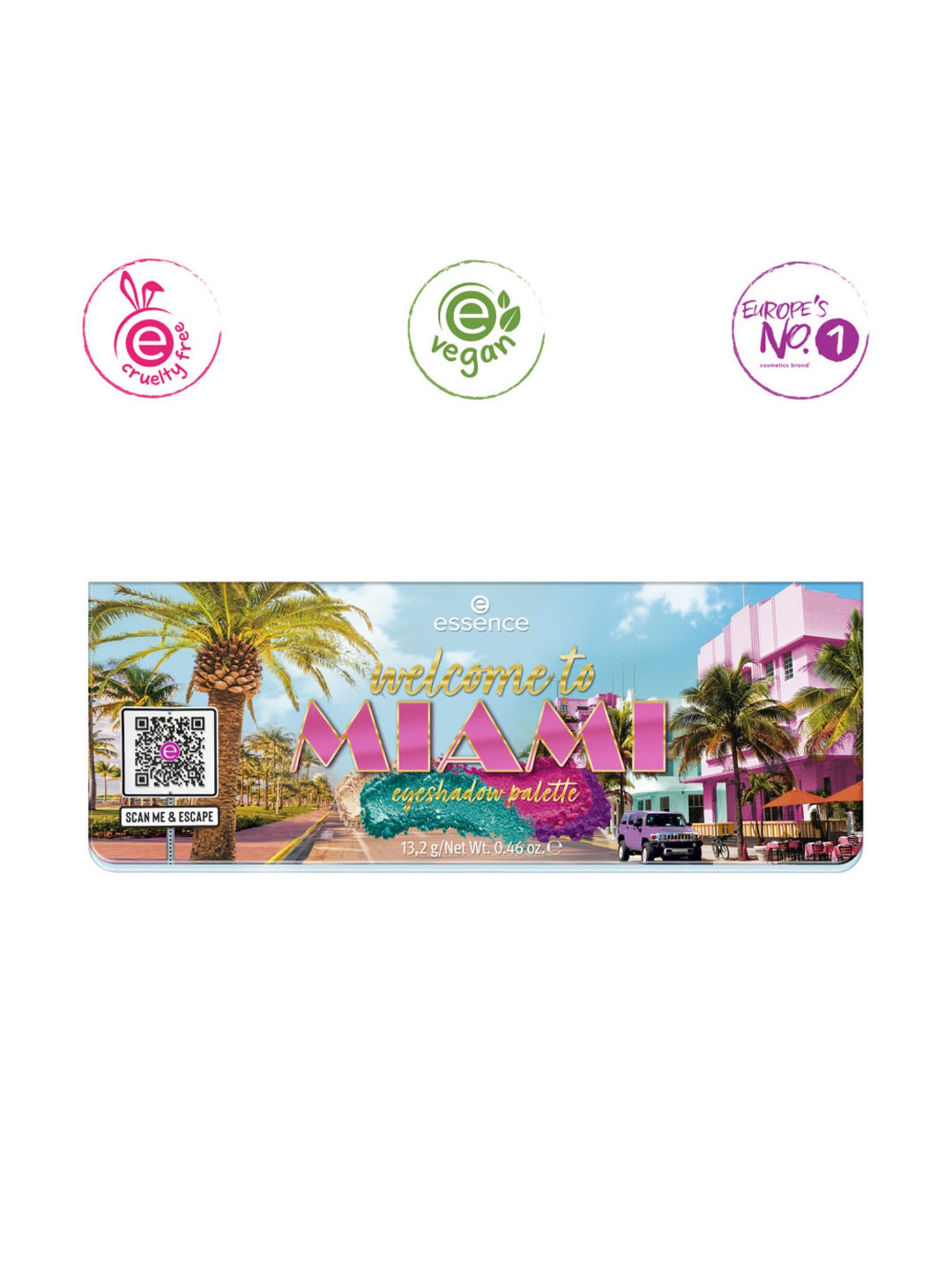 Essence Eyeshadow Palette Welcome To Miami - 13.2 gm