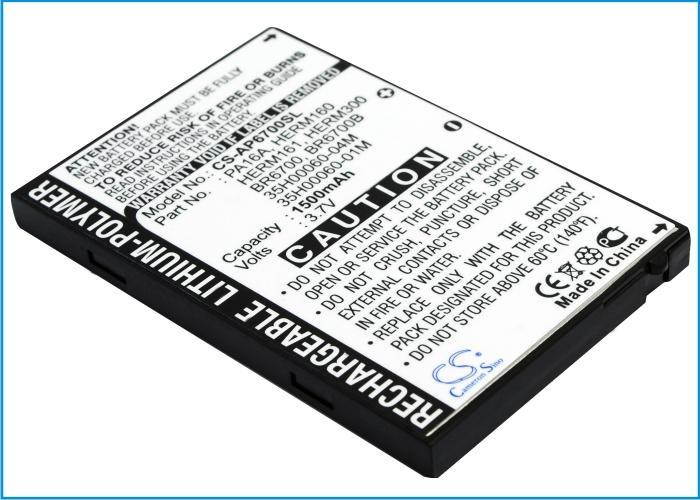 1500mAh / 5.55Wh Battery For T-MOBILE MDA vario II,